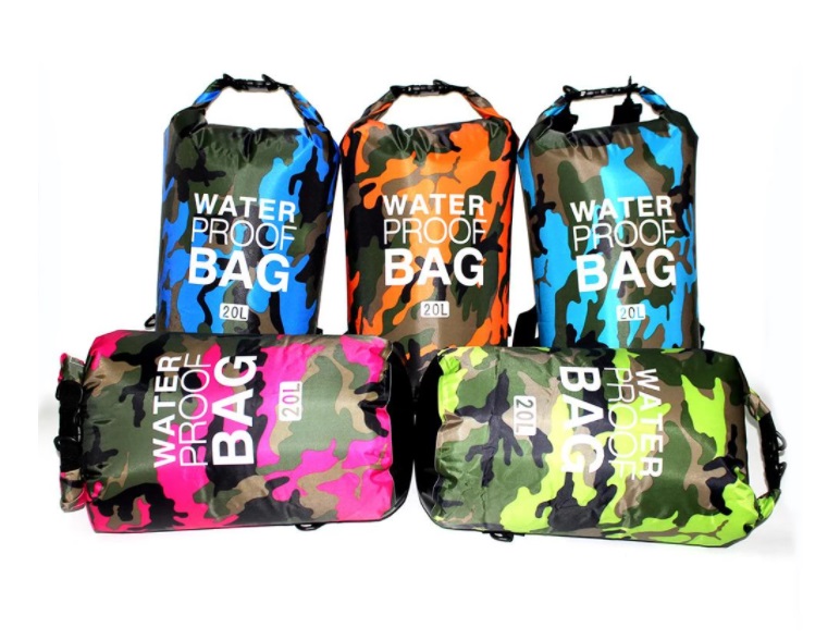 Nepromokavý vak 15 litrů, modrý