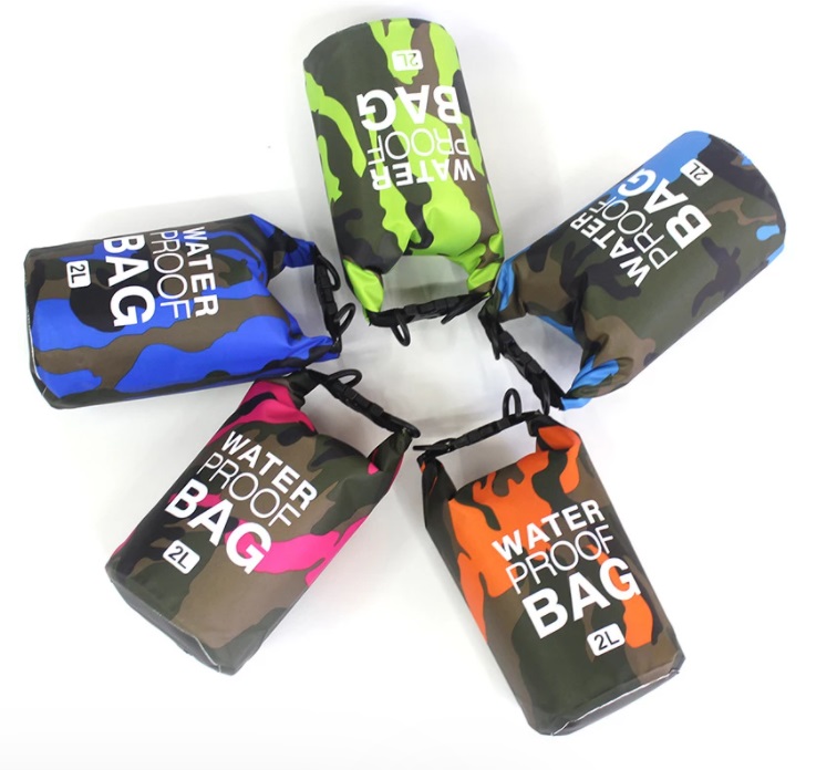 Nepromokavý vak 20 litrů, modrý