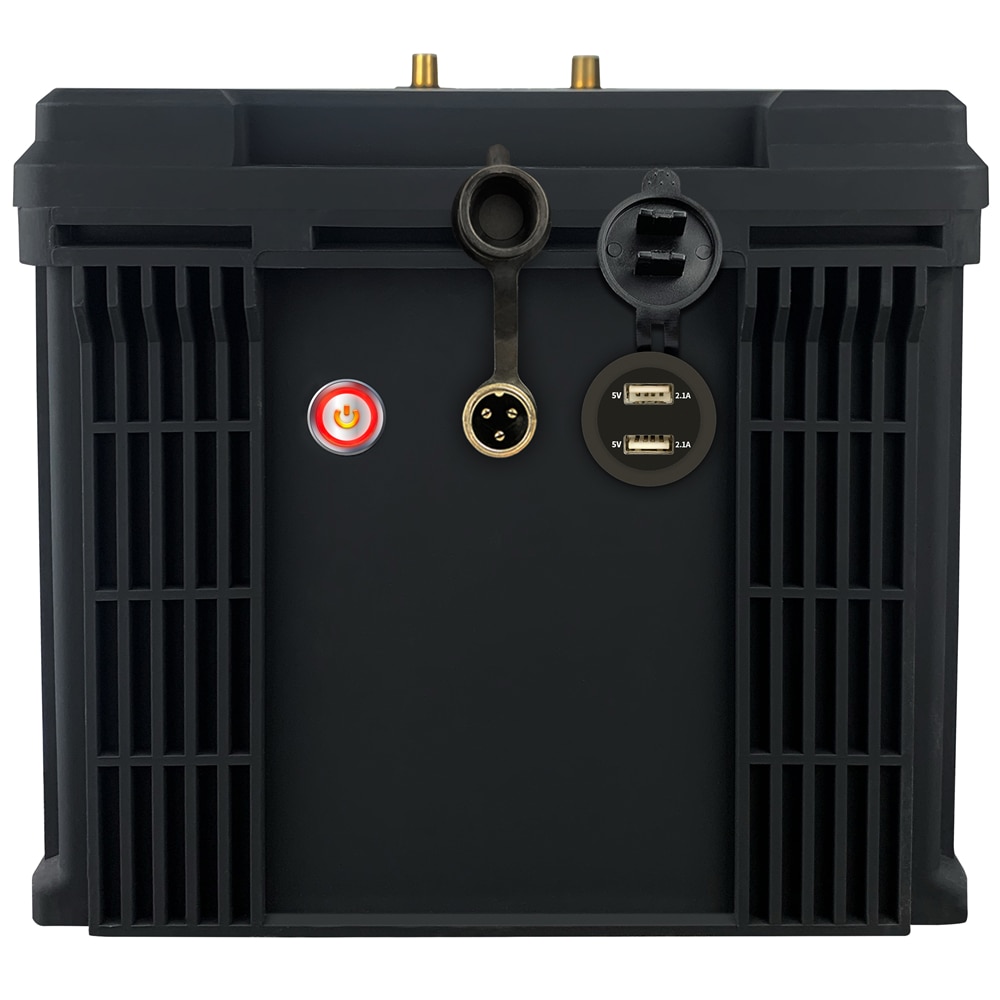 Baterie LiFePO4 12,8V 320Ah, 4096Wh, USB výstup, včetně nabíječky 7A, Lithium-železo-fosfátová baterie, BMS