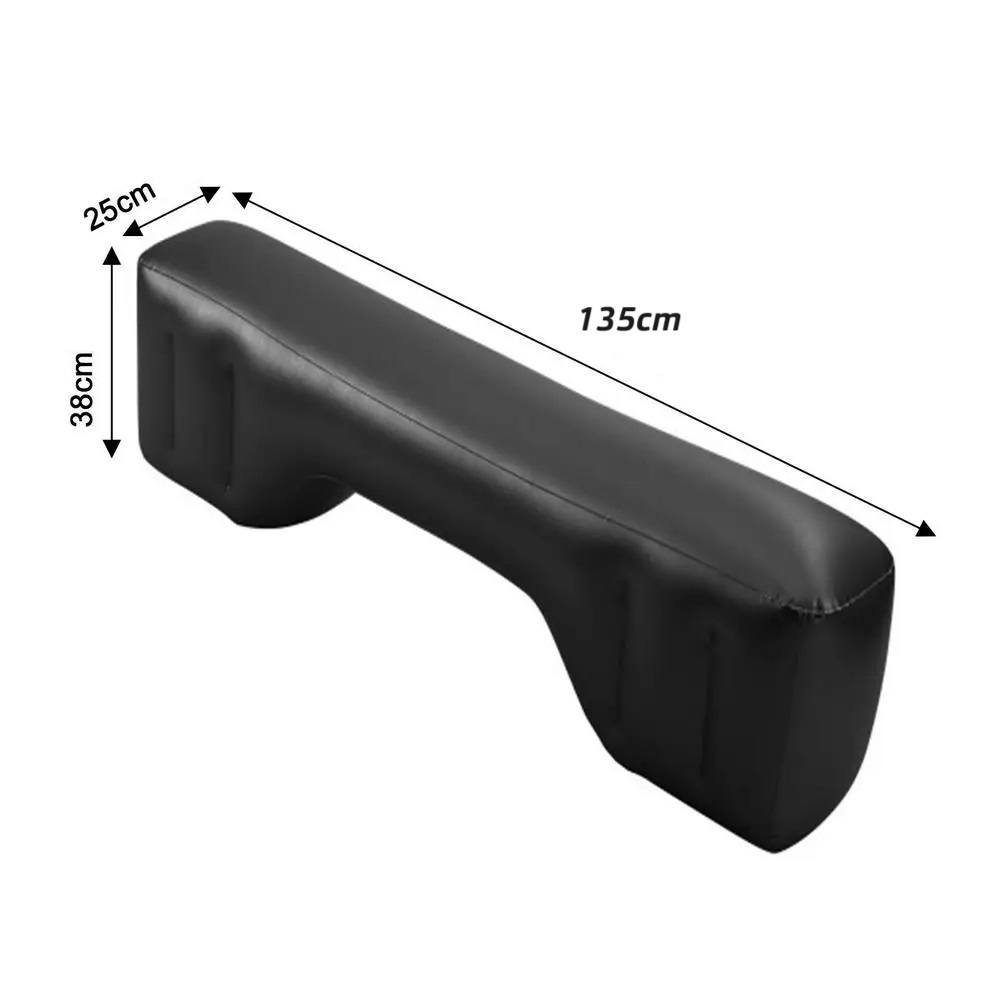 Nafukovací výplň na zadní sedadla automobilů barva černá