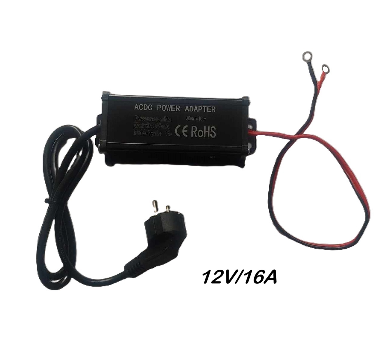Transformátor elektronický, 12V/16A 195W, převaděč napětí z 240V na 12V, měnič napětí z 240V na 12V