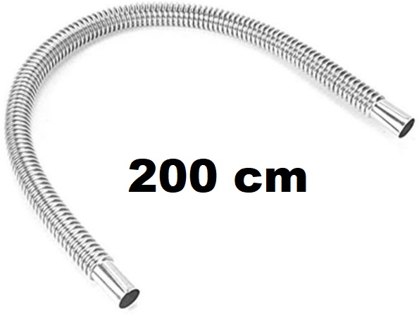XL-AIRDD Potrubí na odvod spalin 200cm , výfuk k nezávislému topení