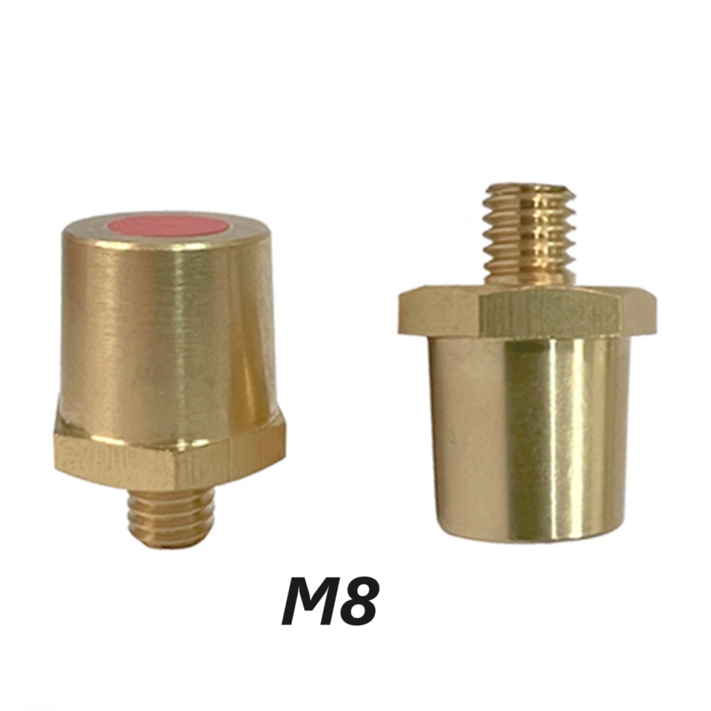 Autokonektor pro baterie LiFePO4 se závitem M8, pár - plus a minus