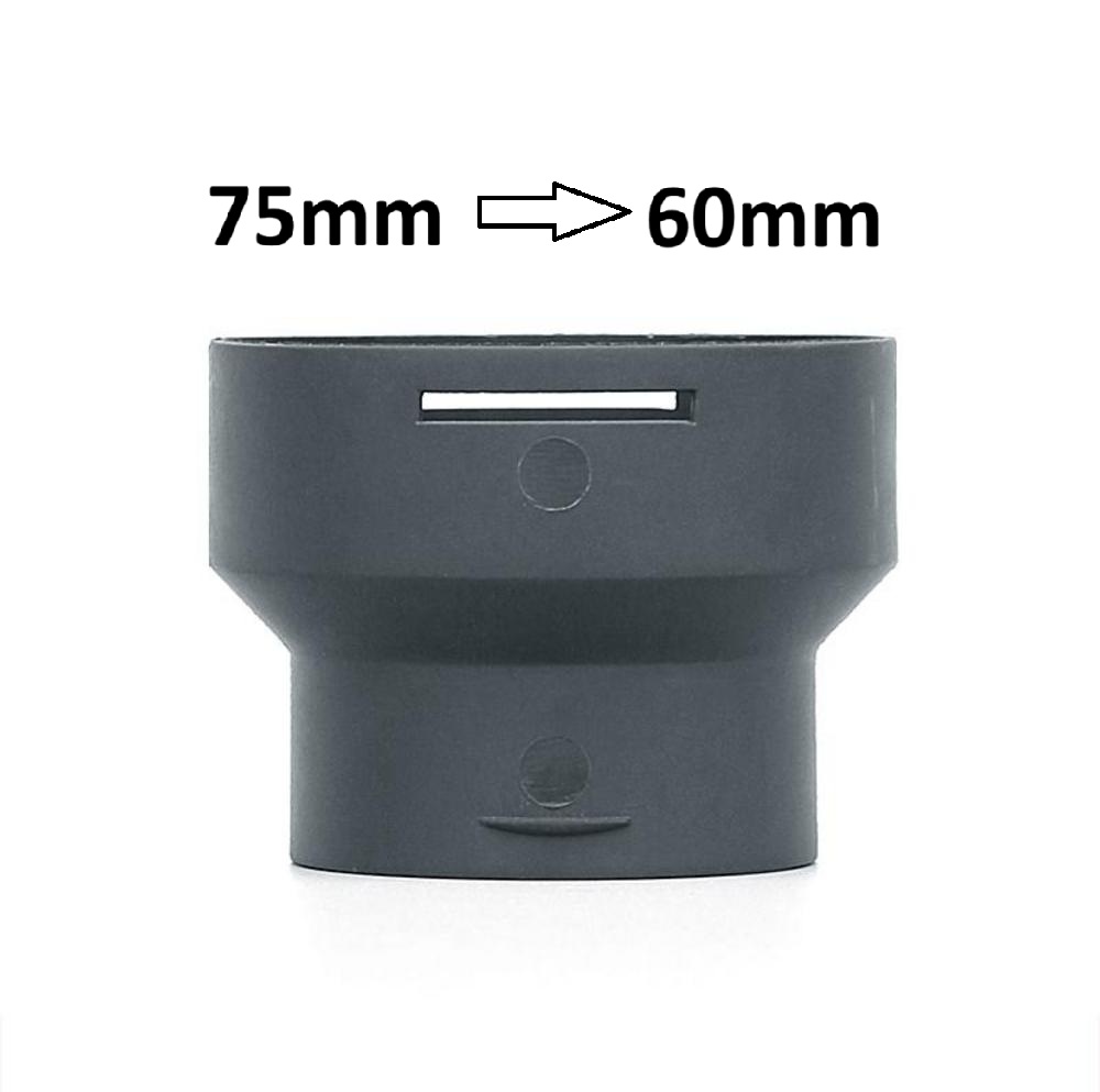 XL-AIRDD Redukce na nasávání vzduchu ze 75mm na 60mm pro topení 5-8kW