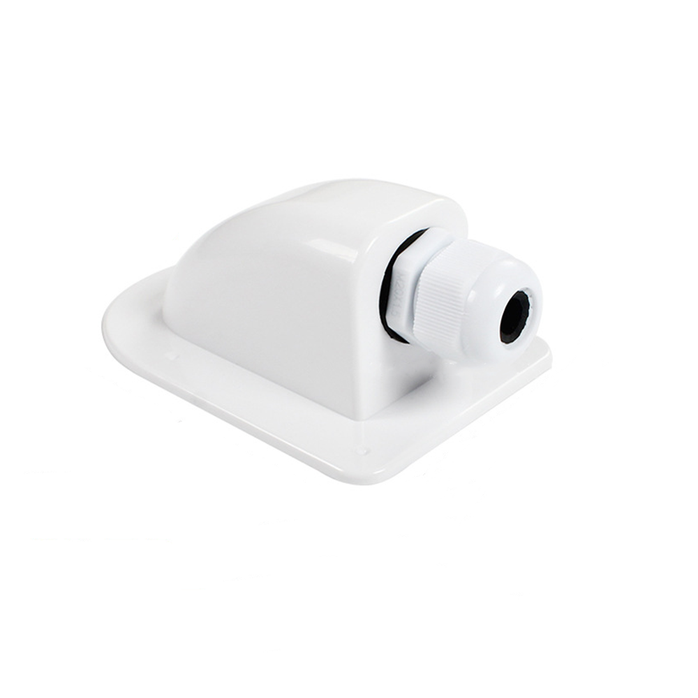 Střešní průchodka pro kabely, jednoduchá, bílá