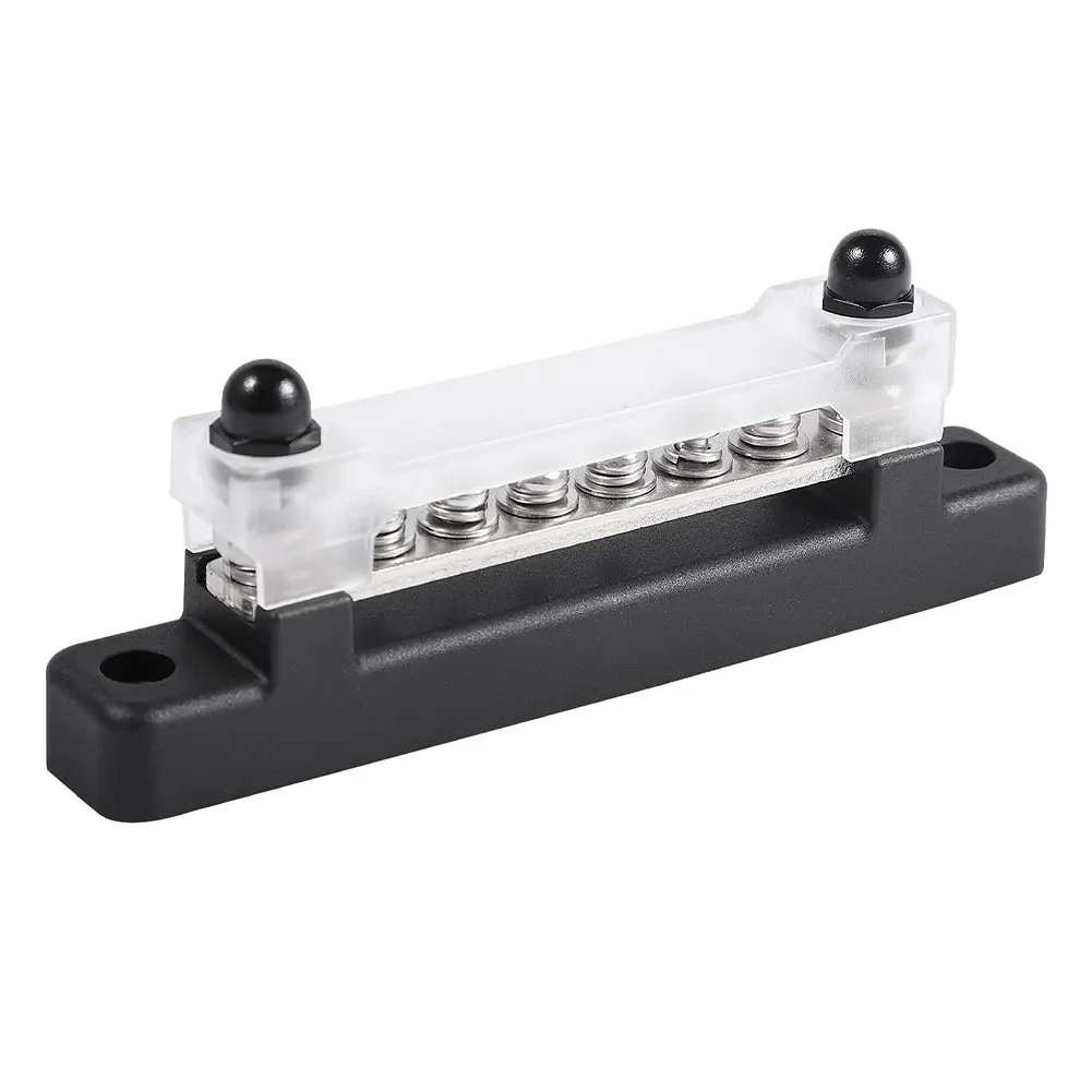 Propojovací termínál 2xM6 6xM4 do 150A 48V/DC a 300V/AC