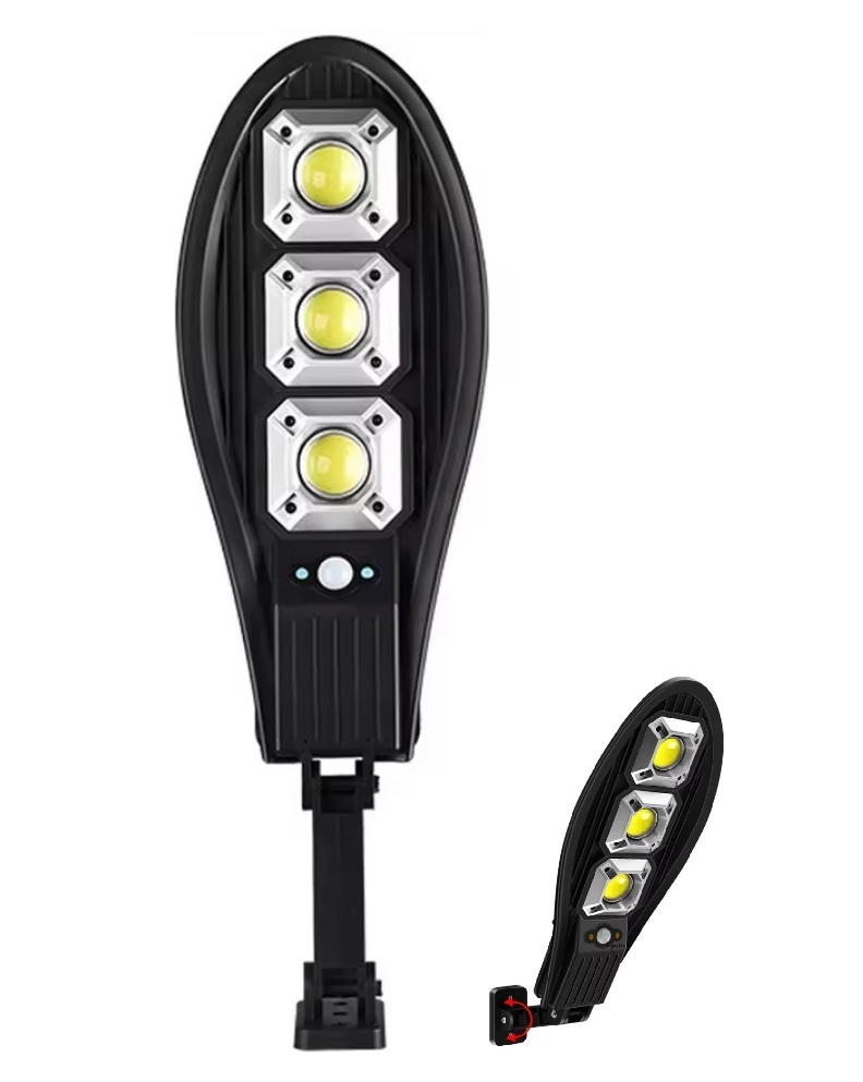 Venkovní solární LED světlo s pohybovým senzorem 300W, baterie 3700mAh