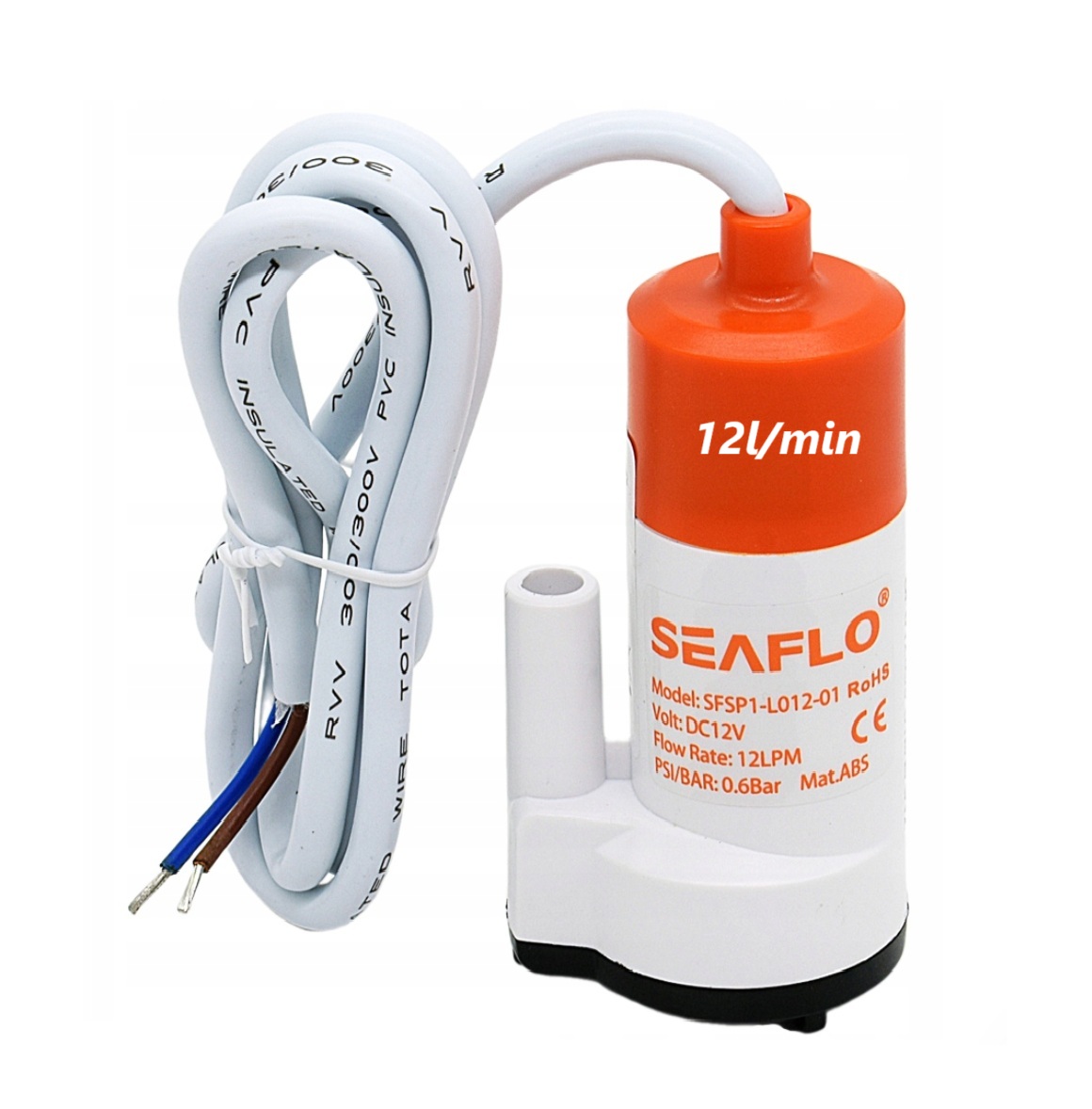 Ponorné čerpadlo 12l/min, napájení 12V, Seaflo