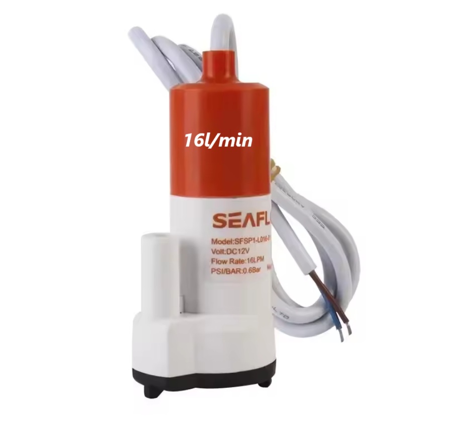 Ponorné čerpadlo 16l/min, napájení 12V, Seaflo