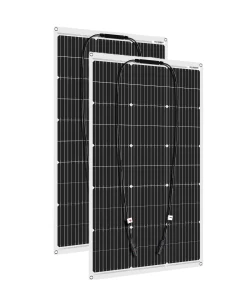 Flexibilní solární panely 200Wp (2 panely 100w), 18V, 5A, 975x565mm