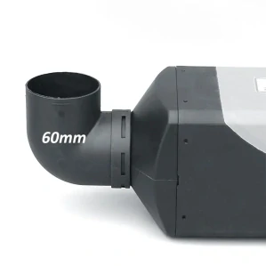 XL-AIRDD Ohyb 90° průměr 60mm - na výstup topení