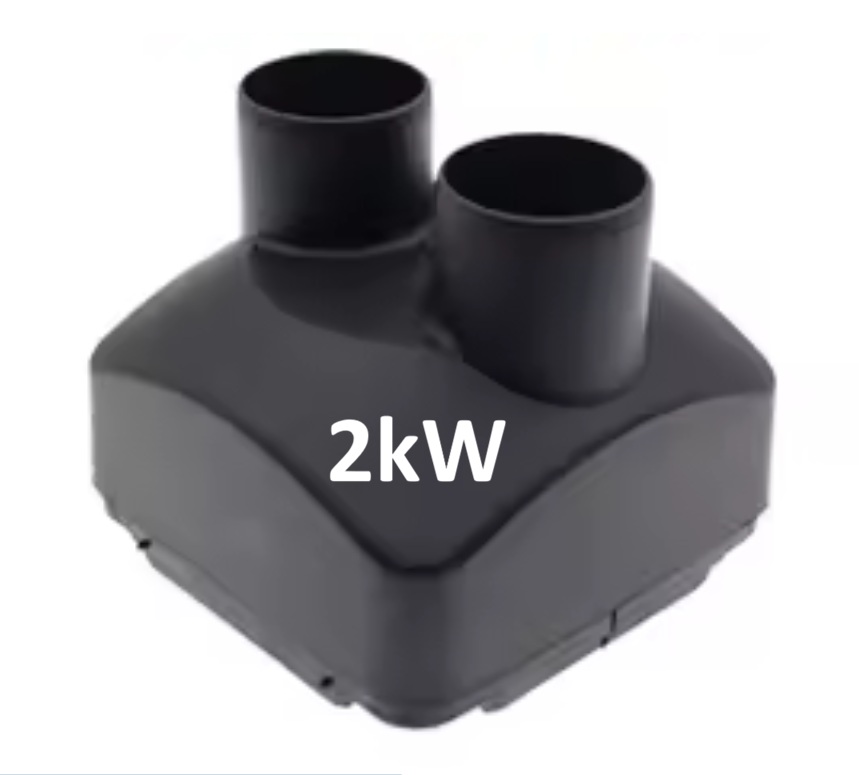 XL-AIRDD Výduch na topení 2 kW o průměru 42mm (2x)