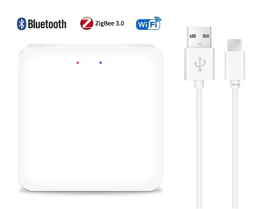 Tuya Multimode Gateway – ZigBee 3.0 + Bluetooth Mesh centrální brána, WiFi, Smart Life