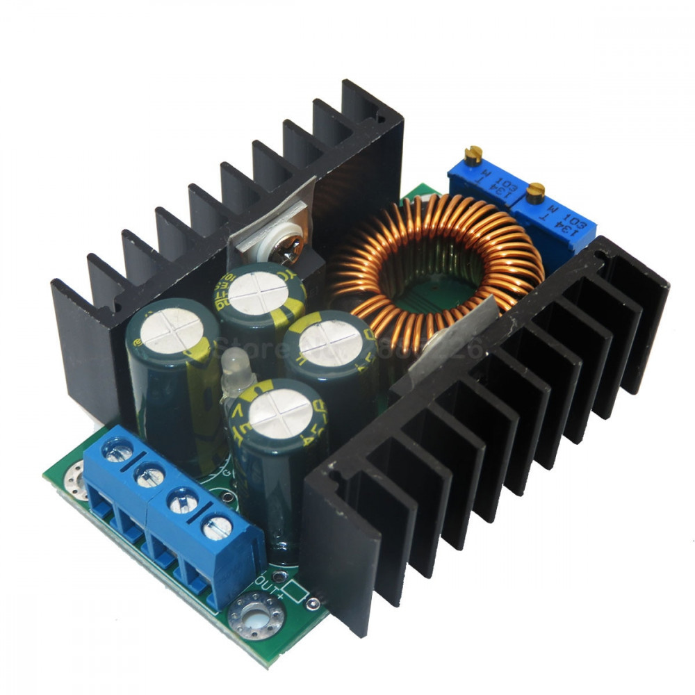 DC DC Step Down měnič napětí 200W pro hobby elektroniku a DIY projekty