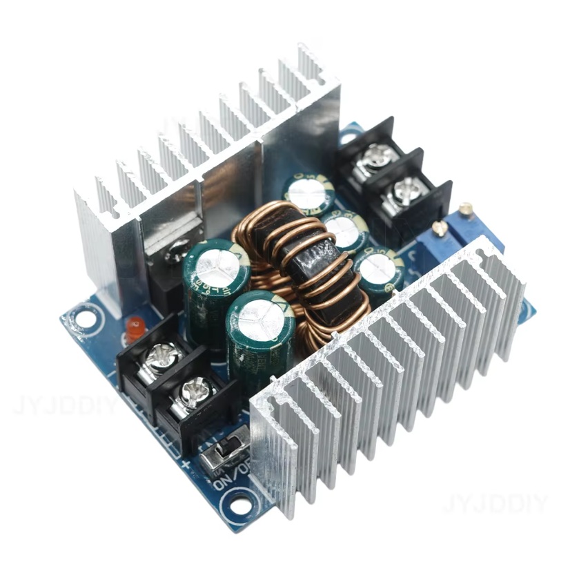 Výkonný DC-DC step-down měnič 300W 20A pro průmyslové a hobby aplikace