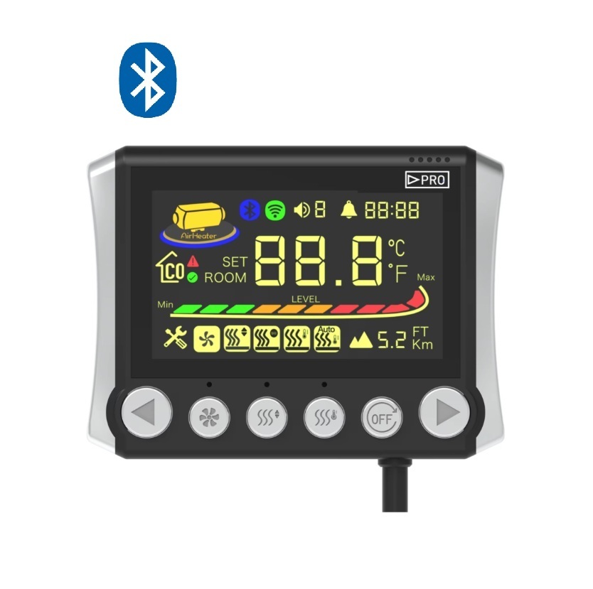 XL-AIRDD Wifi Ovládací panel  k nezávislému topení s možnost ovládání prostřednictvím bluetooth