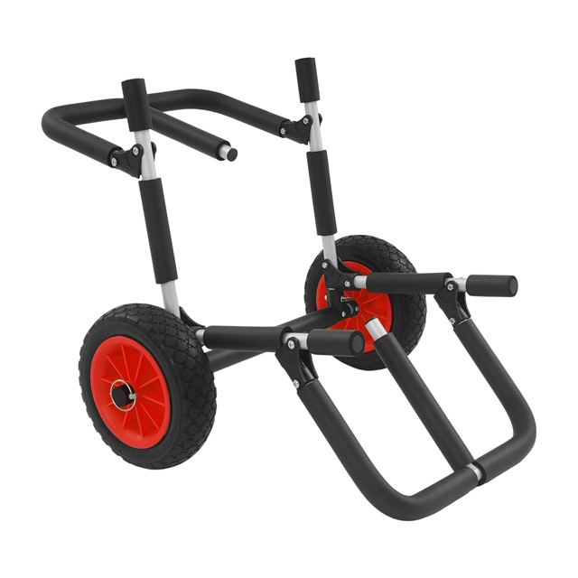 Hliníkový vozík pro současnou přepravu 2 paddleboardů (SUP)