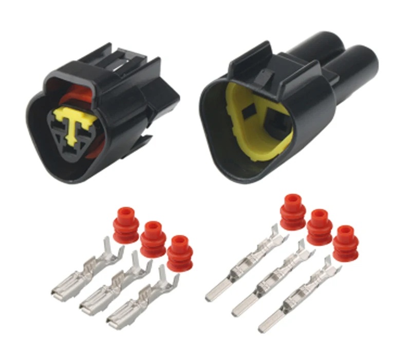 XL-AIRDD Trojúhelníkové 3-pin konektory pro kabel displeje nezávislého topení (set)