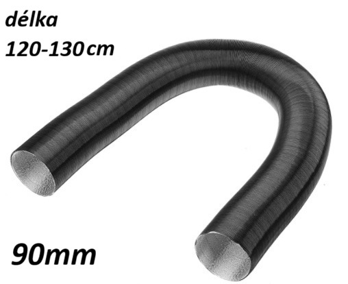 XL-AIRDD Potrubi na rozvod vzduchu 90mm, délka 120-130cm