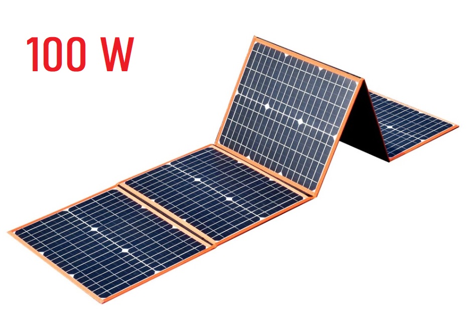Xmund Orange, přenosný solární panel 100Wp