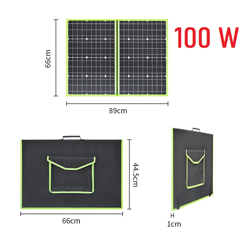 Xmund Green Power, přenosný solární panel 100Wp