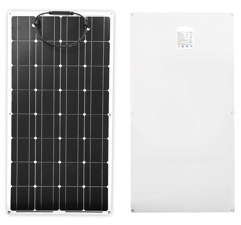 Flexibilní solární panel 100Wp, 18V, 5A, 1000x540mm