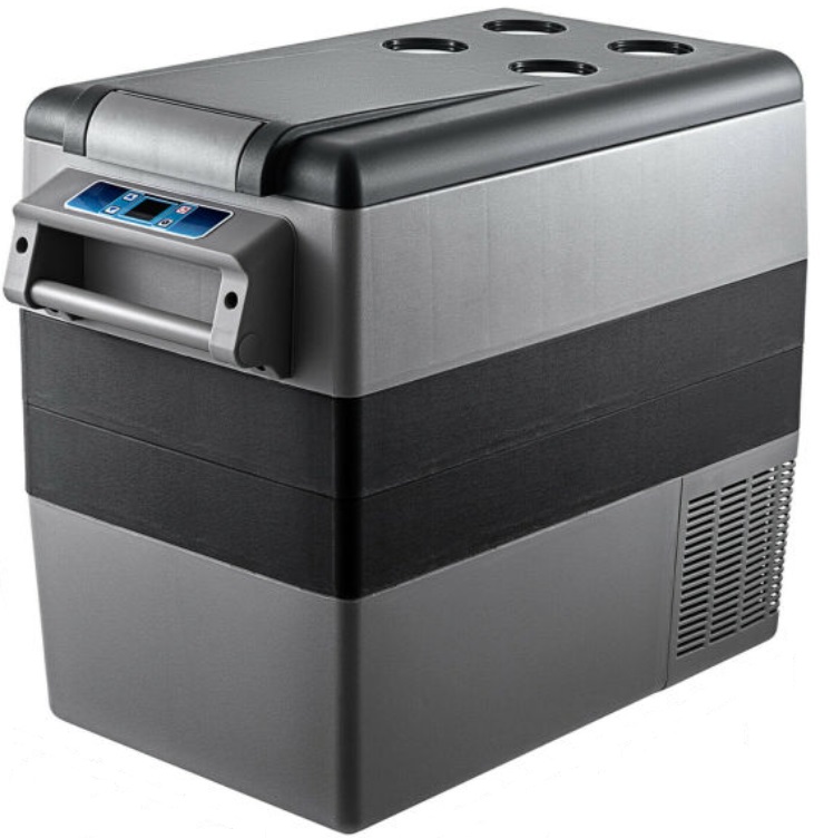 Autochladnička kompresorová, autolednice, objem 55l, napájení 12V, 24V nebo 230V, LCD displej, bluetooth aplikace