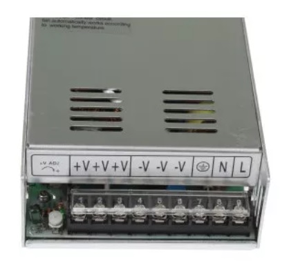 Transformátor elektronický, 12V, 20A, 240W, převaděč napětí z 240V na 12V, aktivní chlazení