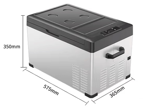 Autochladnička kompresorová, autolednice, LCD displej, bluetooth aplikace, autolednice, objem 30l, napájení 12V, 24V nebo 230V