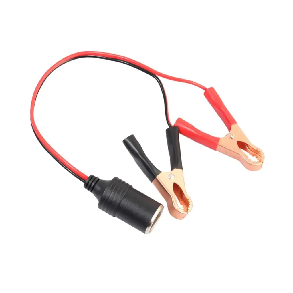 Zásuvka s krokosvorkami 12V nebo 24V, maximální příkon 10A