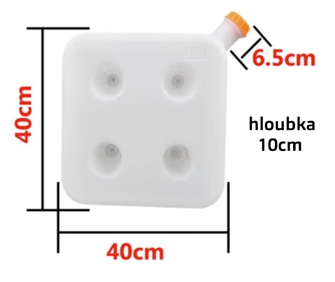 XL-AIRDD Palivová nádrž 15l včetně průchodky 