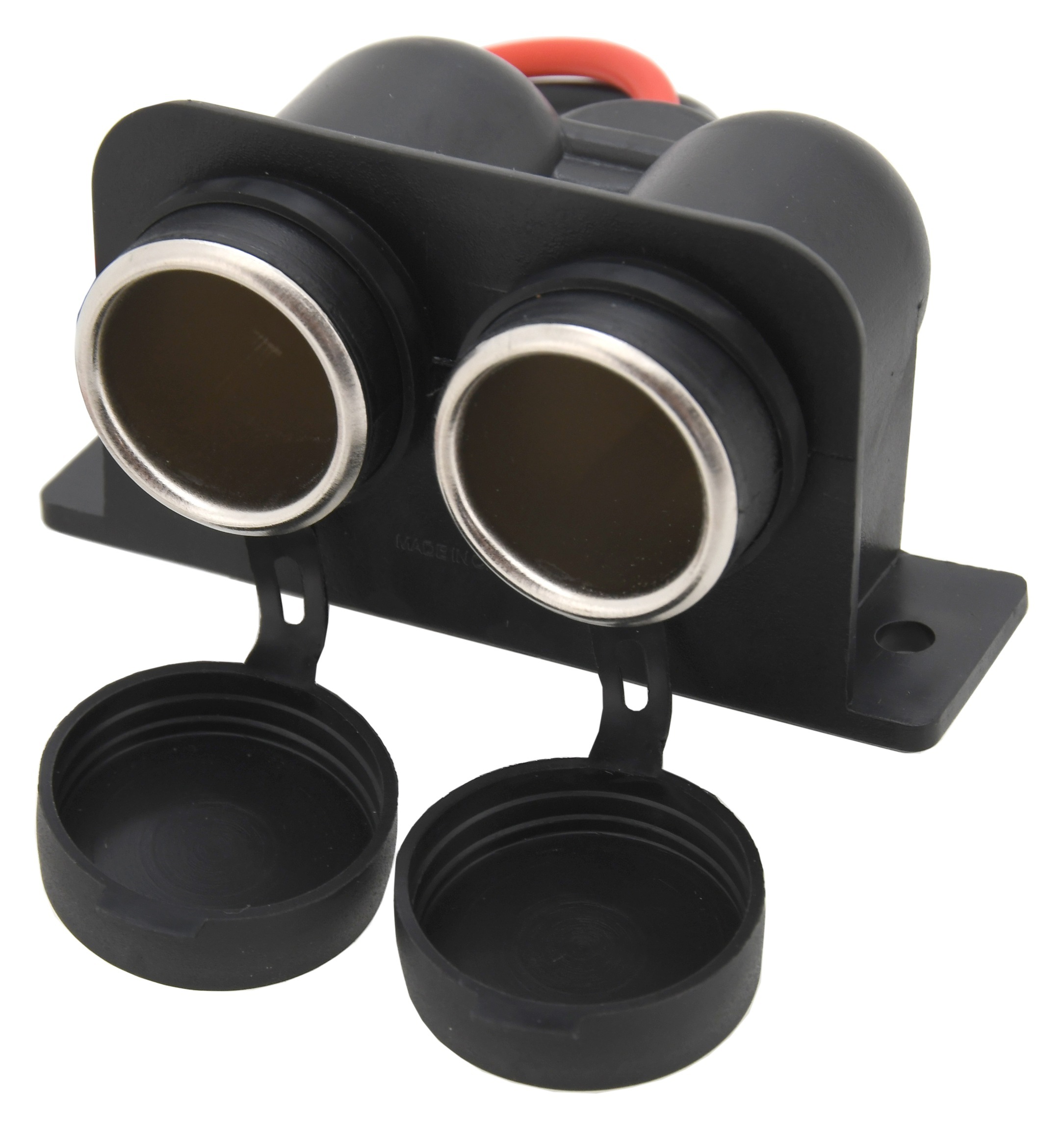 Cigaretová zásuvka 12V a 24V do auta - dvojitá