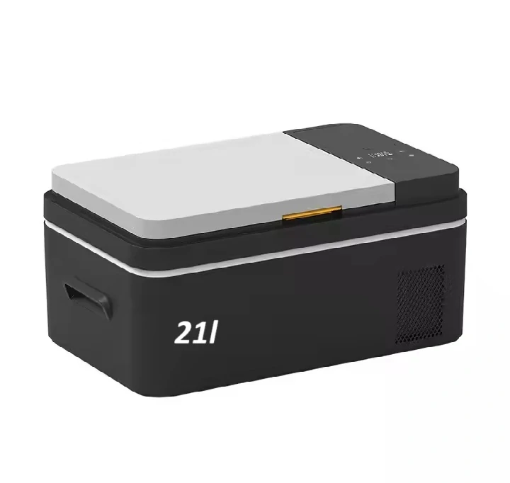 Autochladnička kompresorová, autolednice, objem 21l, napájení 12V, 24V nebo 230V, LCD displej, vnitřní osvětlení