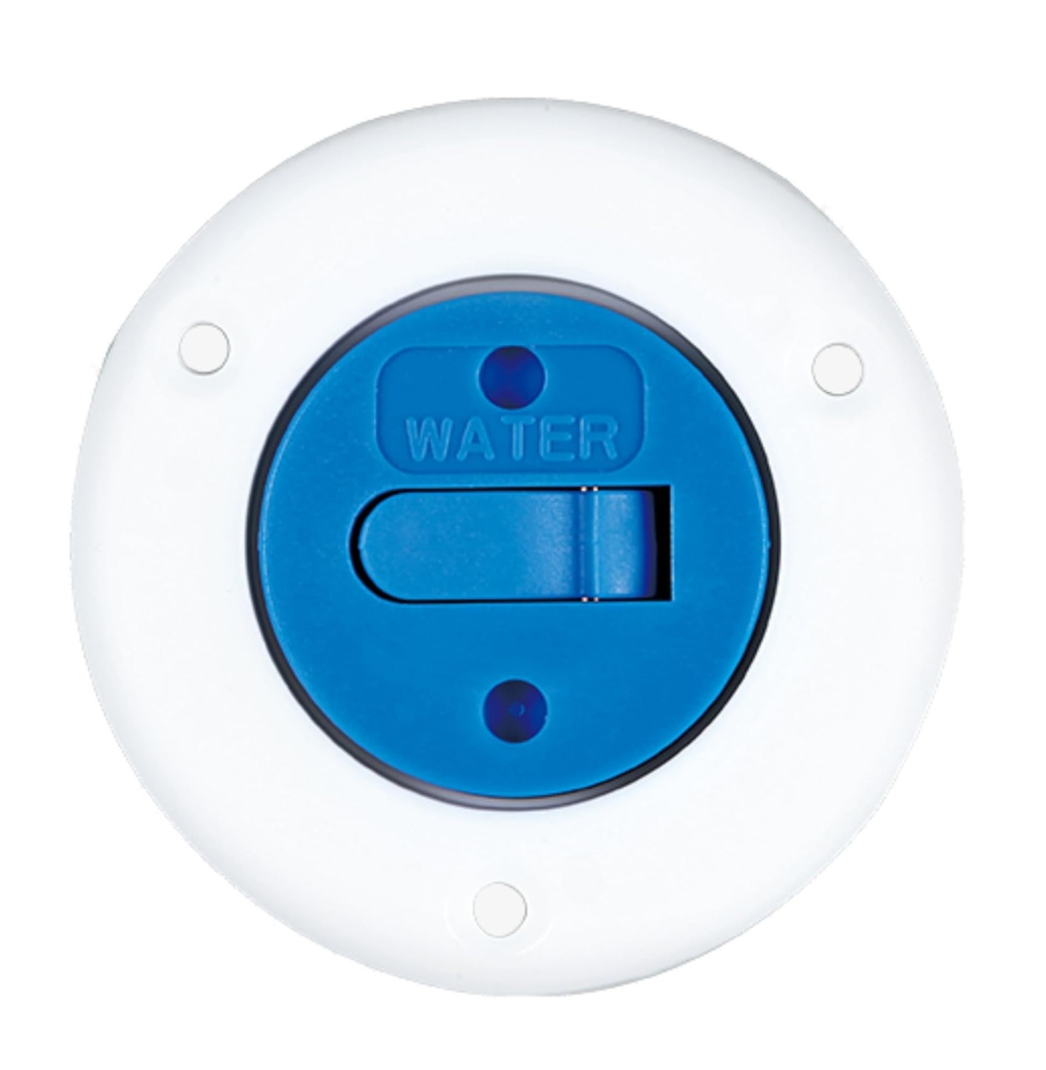 Seaflo nálevka s modrým víčkem s nápisem water pro hadice 38-40mm, bílá