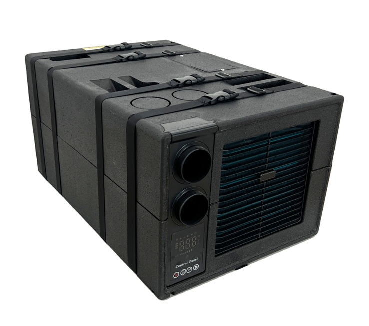 Vestavná kompresorová klimatizace CU20 230V nebo 24V, chladící výkon 8000BTU/2200W