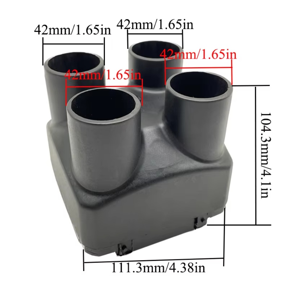 XL-AIRDD Výduch na topení 2 kW o průměru 42mm (4x)