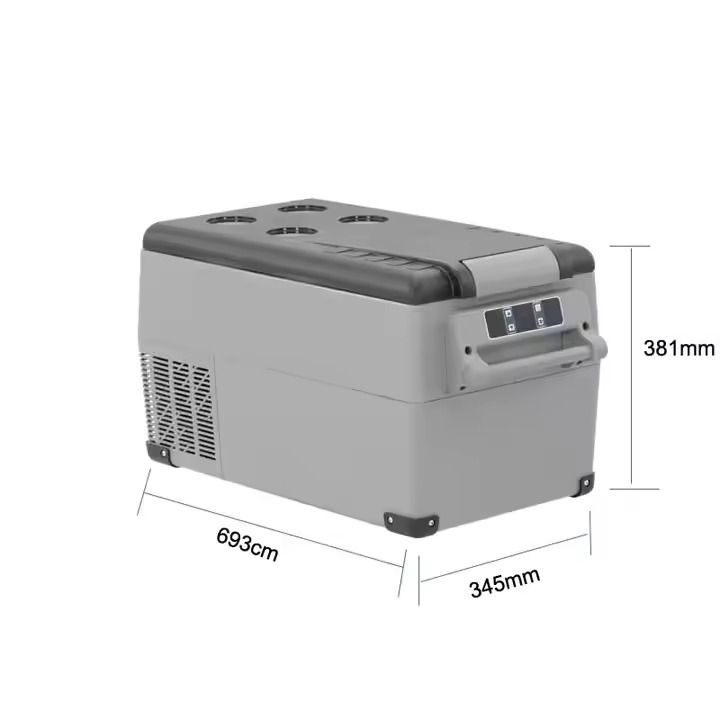 Autochladnička kompresorová, autolednice, objem 35l, napájení 12V, 24V nebo 230V, LCD displej, bluetooth aplikace