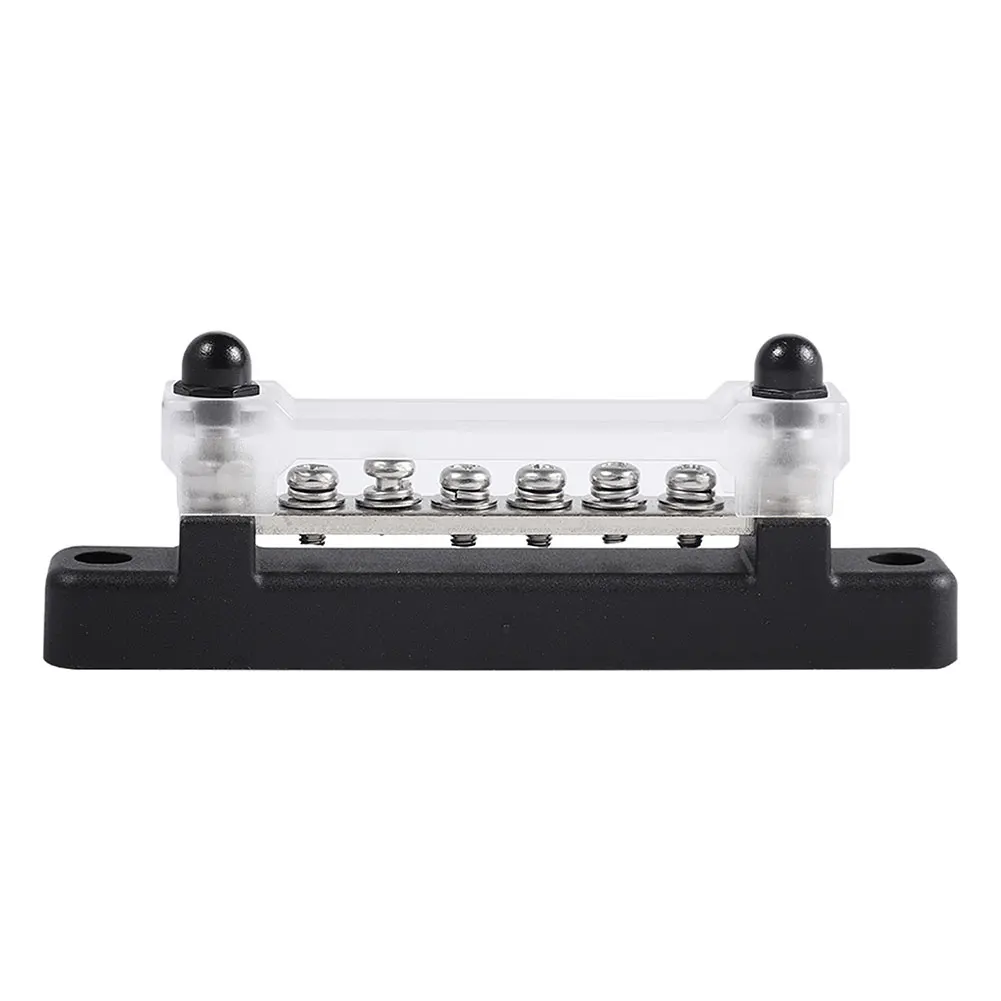Propojovací termínál 2xM6 6xM4 do 150A 48V/DC a 300V/AC