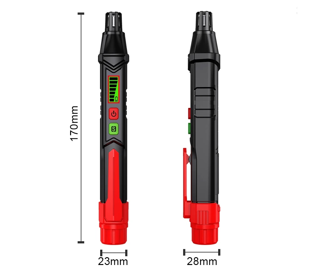 Kapesní detektor úniku plynu s vysokou citlivostí 