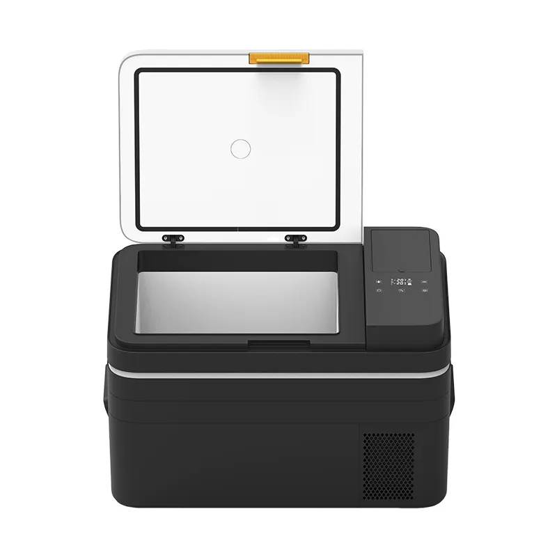 Autochladnička kompresorová, autolednice, objem 25l, napájení 12V, 24V nebo 230V, LCD displej, vnitřní osvětlení