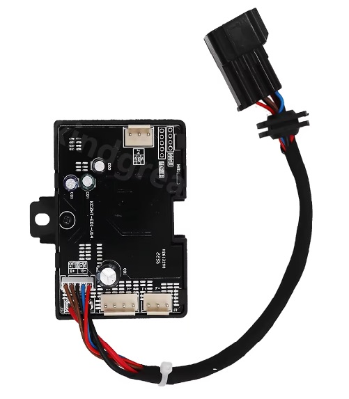 Instalační sada pro přechod na černý ovládací displej, pro topení 12V nebo 24V (2-8kW), řídící jednotka 12V, ovládací displej, dálkový ovladač, verze 2