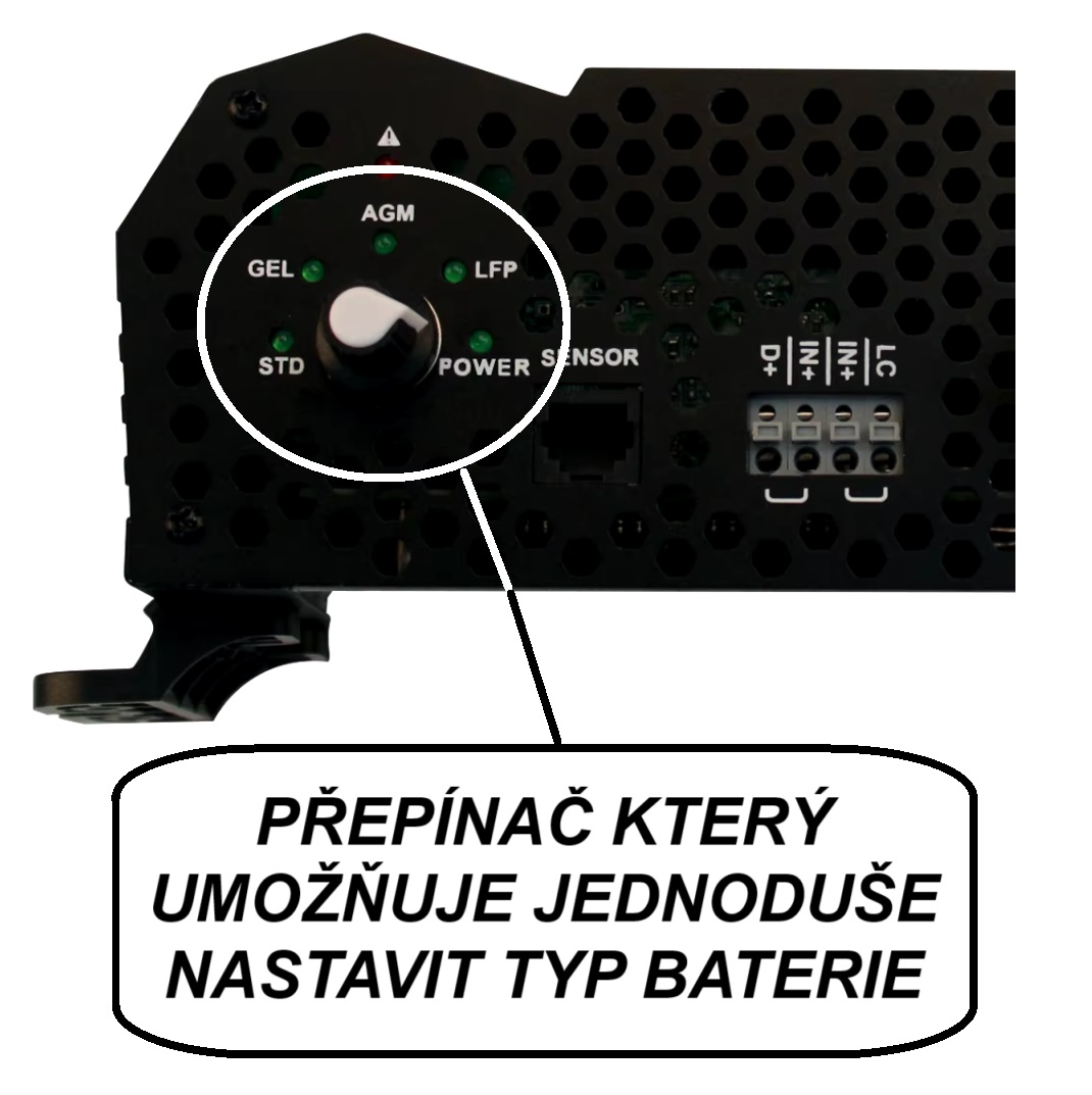 MT nabíječka DC-DC 12V/20A 250W