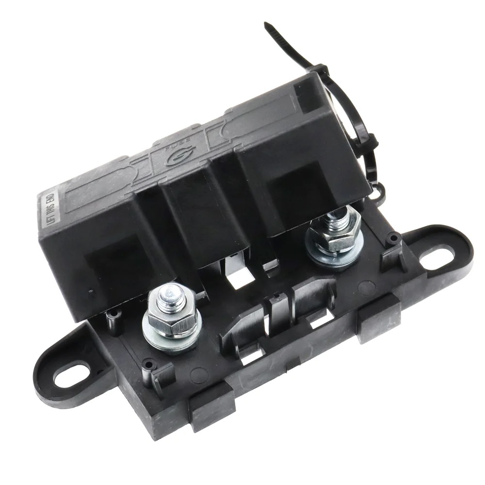 Pouzdro na pojistku MEGA včetně pojistky 200A pro systémy s napětím 12-32V, držák pojistky MEGA včetně pojistky 200A