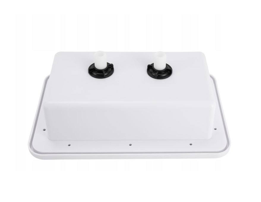 SEAFLO Externí sprchová hlavice pro karavany a lodě barva bílá s uzavíratelnou sprchovou hlavicí