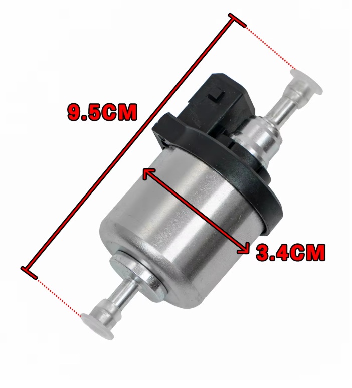 XL-AIRDD Tiché čerpadlo  k nezávislému topení 12V, pro dieslová topení 2-8kW, objem podávané nafty 18,5ml
