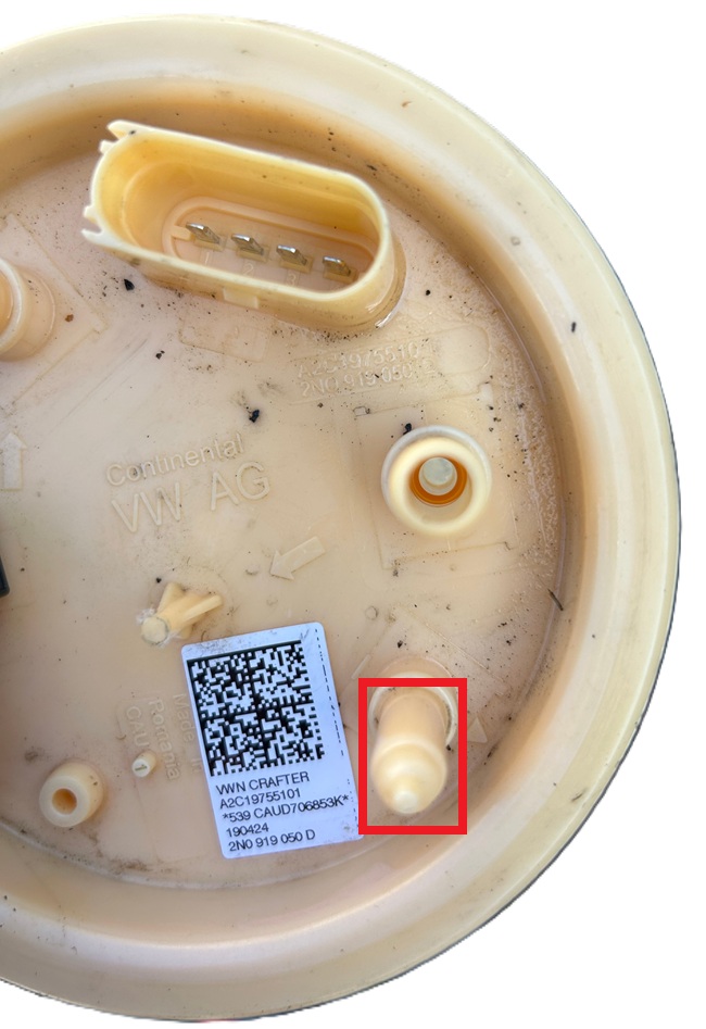 XL-AIRDD Sada pro připojení palivového rozvodu bez jehly pro VW Caddy od roku 2015 - vhodné pro všechny druhy nezávislých topení