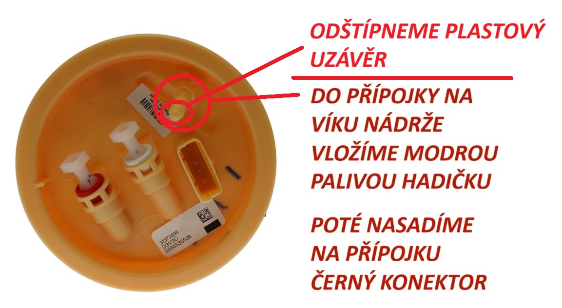 XL-AIRDD Sada pro připojení palivového rozvodu bez jehly pro Ford Transit od roku 2006 - vhodné pro všechny druhy nezávislých topení