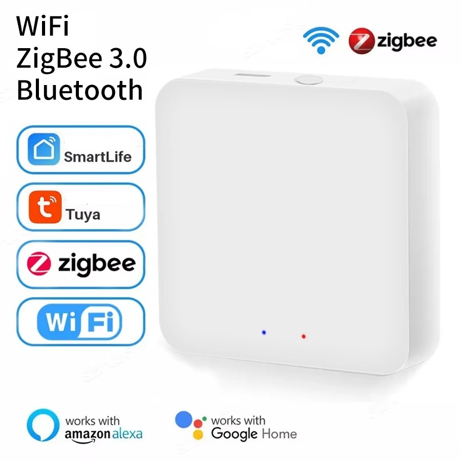 Tuya Multimode Gateway – ZigBee 3.0 + Bluetooth Mesh centrální brána, WiFi, Smart Life