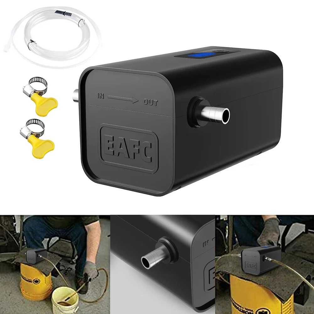 Bezdrátová akumulátorová odsávačka oleje a nafty 60W, 4500mAh