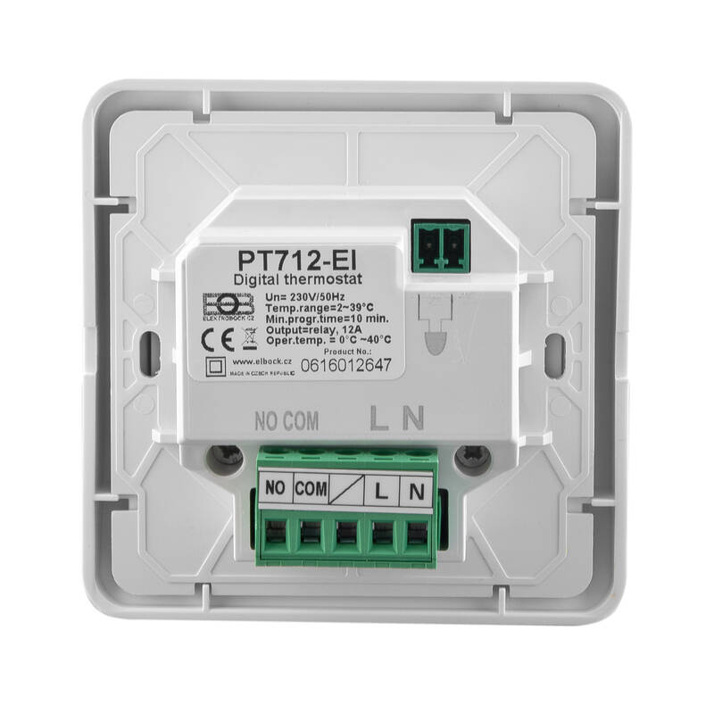 Termostat Elektrobock PT712 EI (PT712 EI) bílý